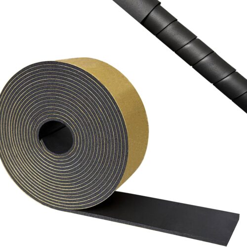 Self Adhesive Pipe Insulation Wrap Foam Tape 1/8" Thick x 2" x 16.5 Feet